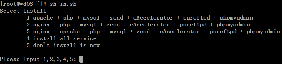 linux服务器wdcp控制面板的安装方法